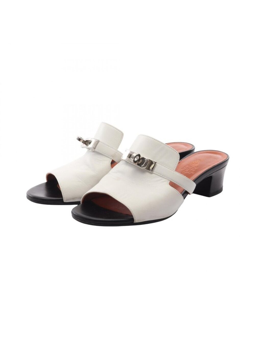 Hermes Mules Candy Leather